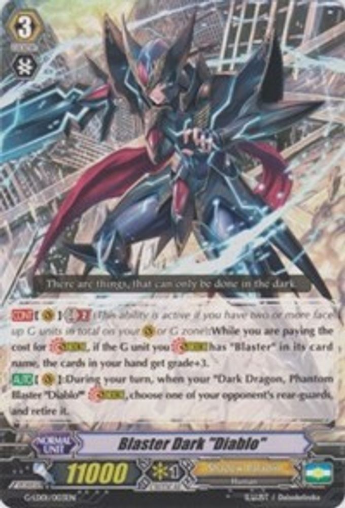 Blaster Dark "Diablo", Standard, front