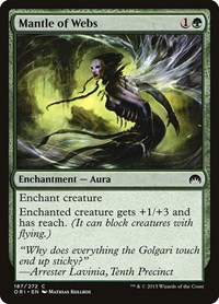 Mantle of Webs, Magic Origins