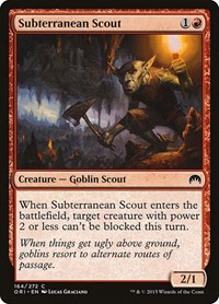 Subterranean Scout, Magic Origins
