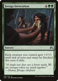 Joraga Invocation, Magic Origins