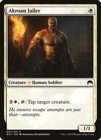 Akroan Jailer, Magic Origins
