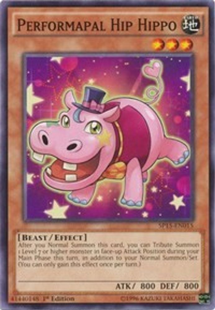 Performapal Hip Hippo, 1st-edition, front