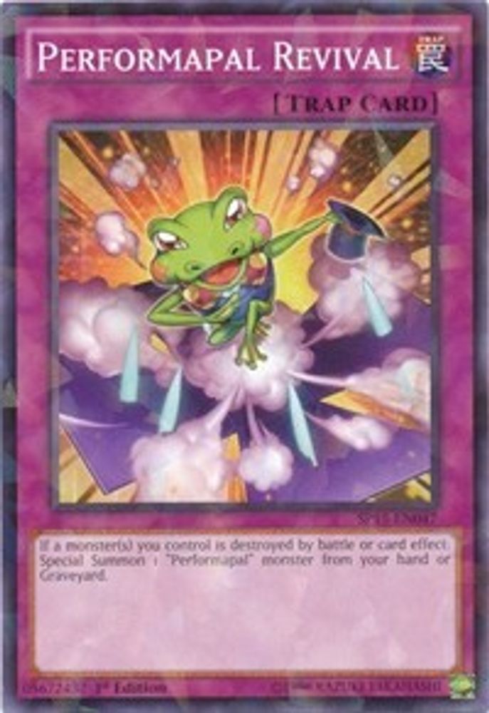 Performapal Revival (Shatterfoil), 1st-edition, front