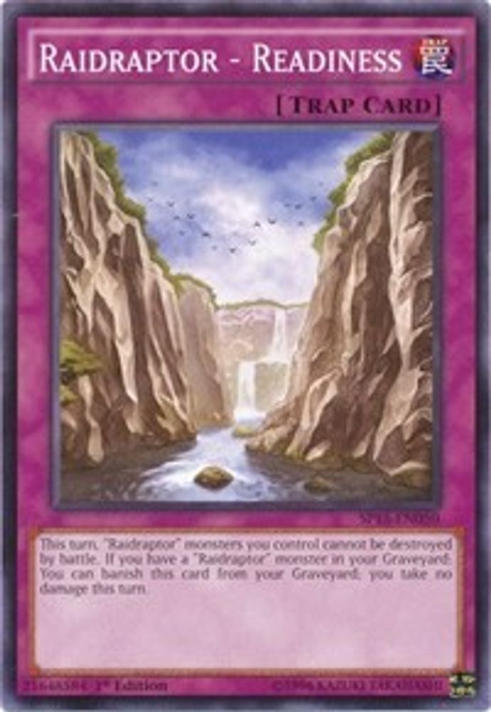 Raidraptor - Readiness, 1st-edition, front
