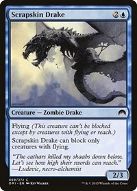 Scrapskin Drake, Magic Origins