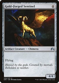 Gold-Forged Sentinel, Magic Origins