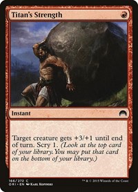 Titan's Strength, Magic Origins