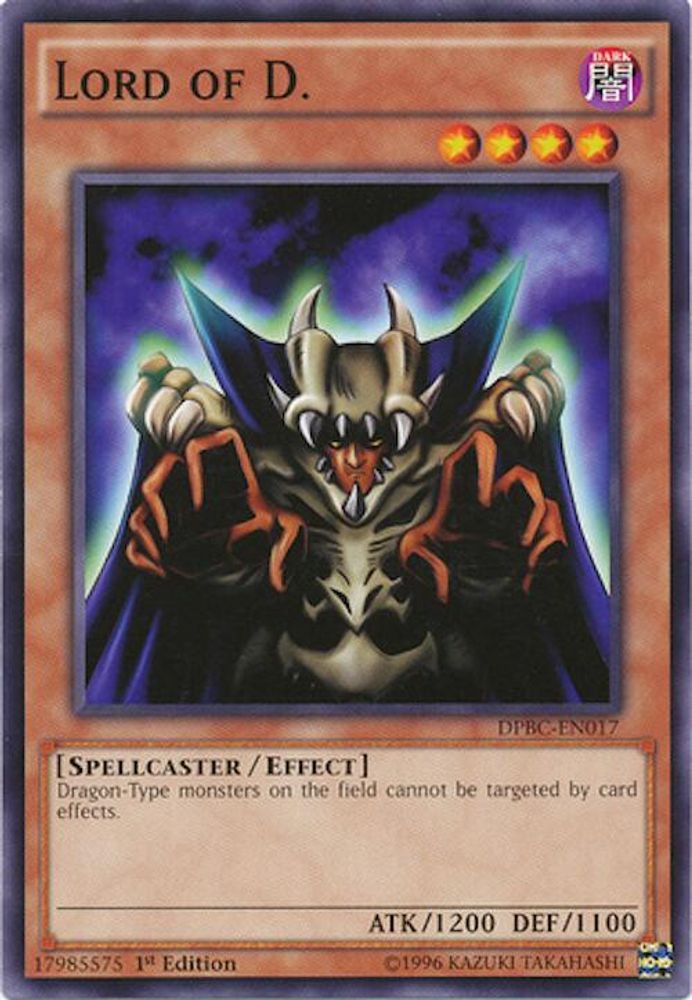 Lord of D., 1st-edition, front