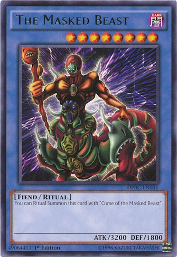 The Masked Beast, 1st-edition, front