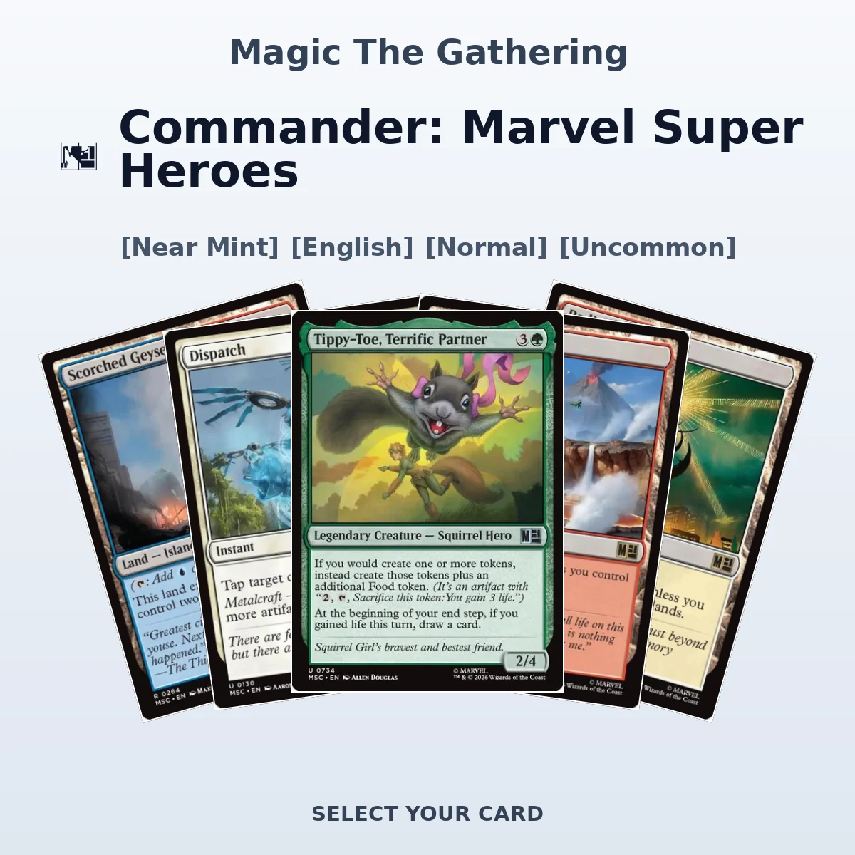 Commander: Marvel Super Heroes